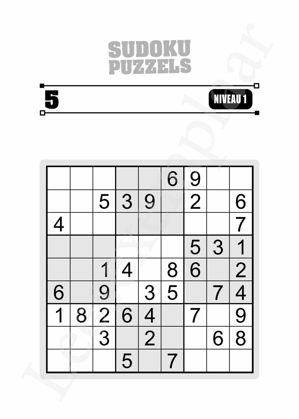 Preview: 300 Sudoku puzzels