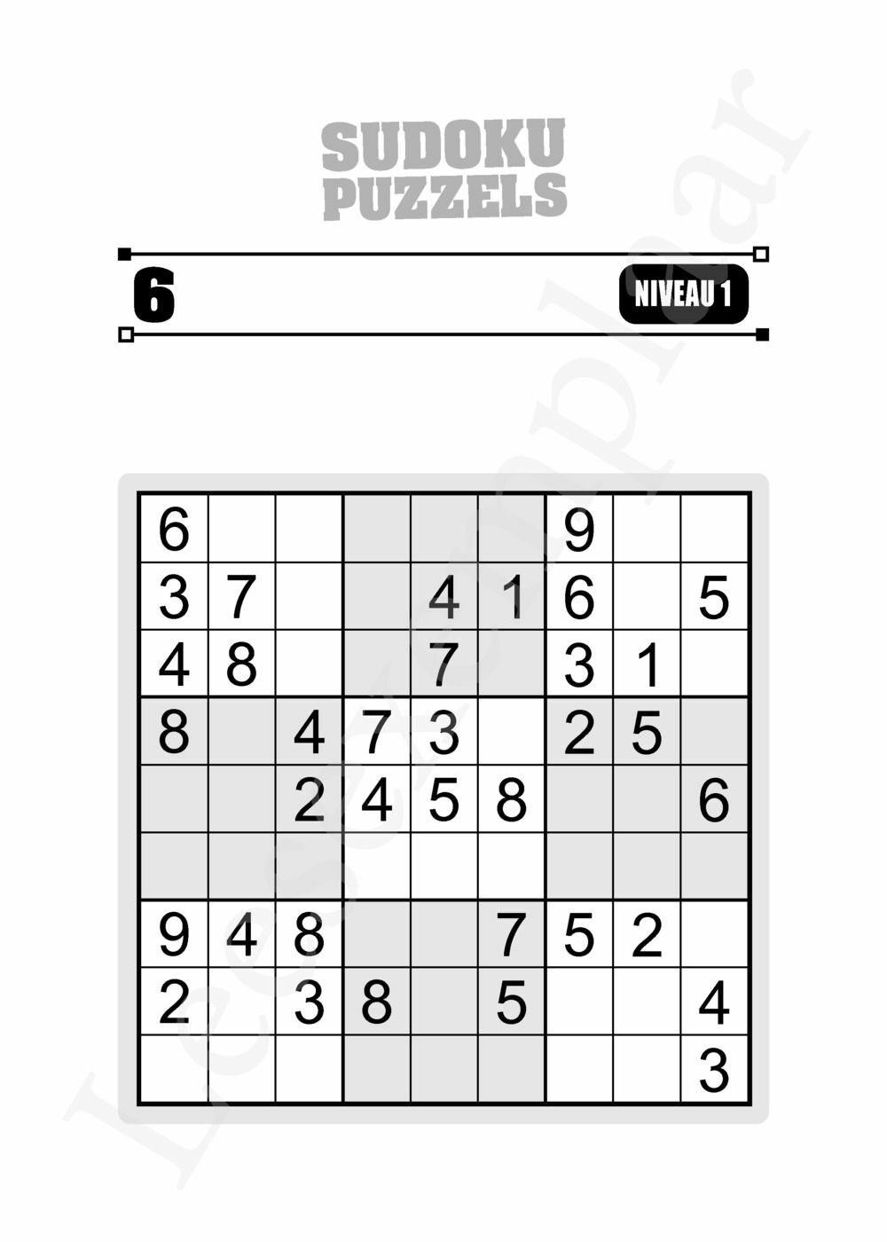 Preview: 300 Sudoku puzzels