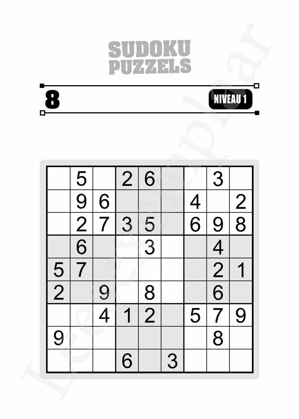 Preview: 300 Sudoku puzzels