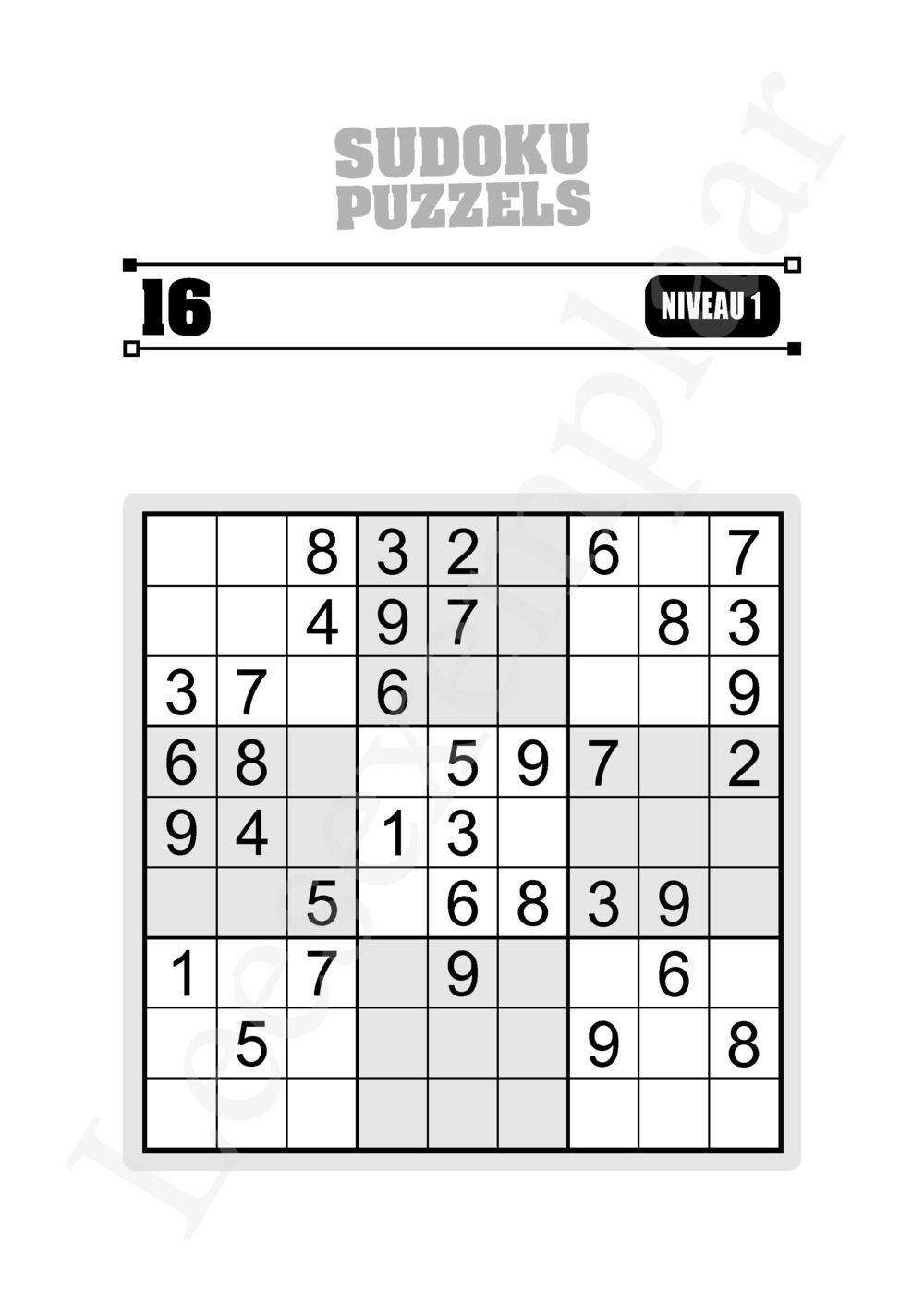 Preview: 300 Sudoku puzzels