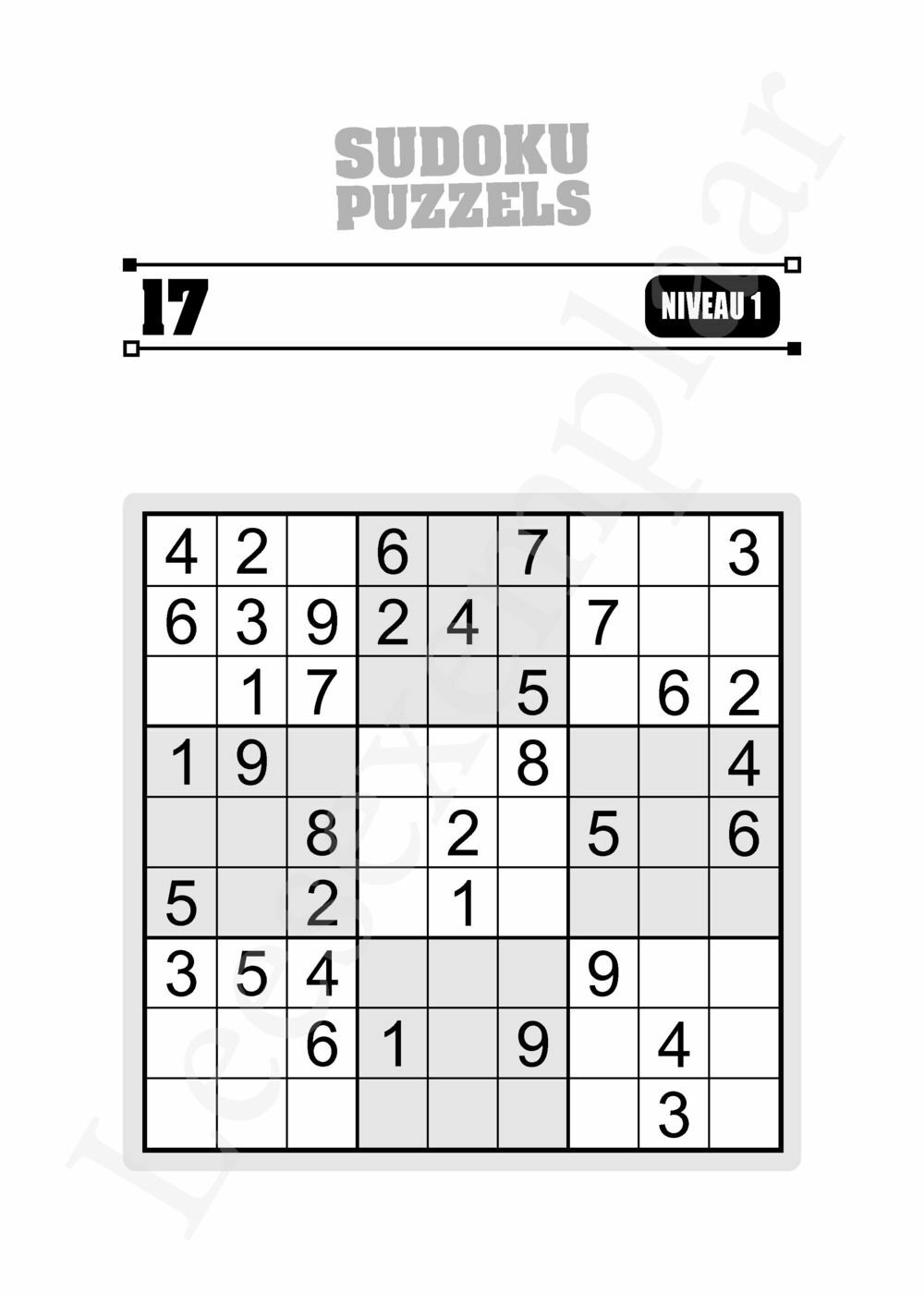 Preview: 300 Sudoku puzzels