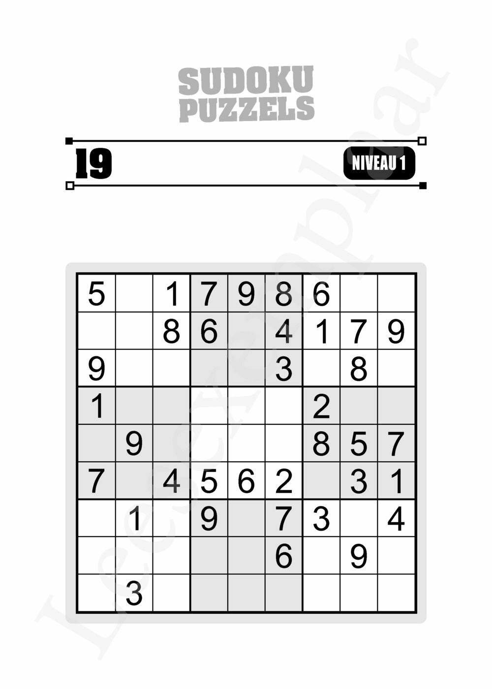 Preview: 300 Sudoku puzzels