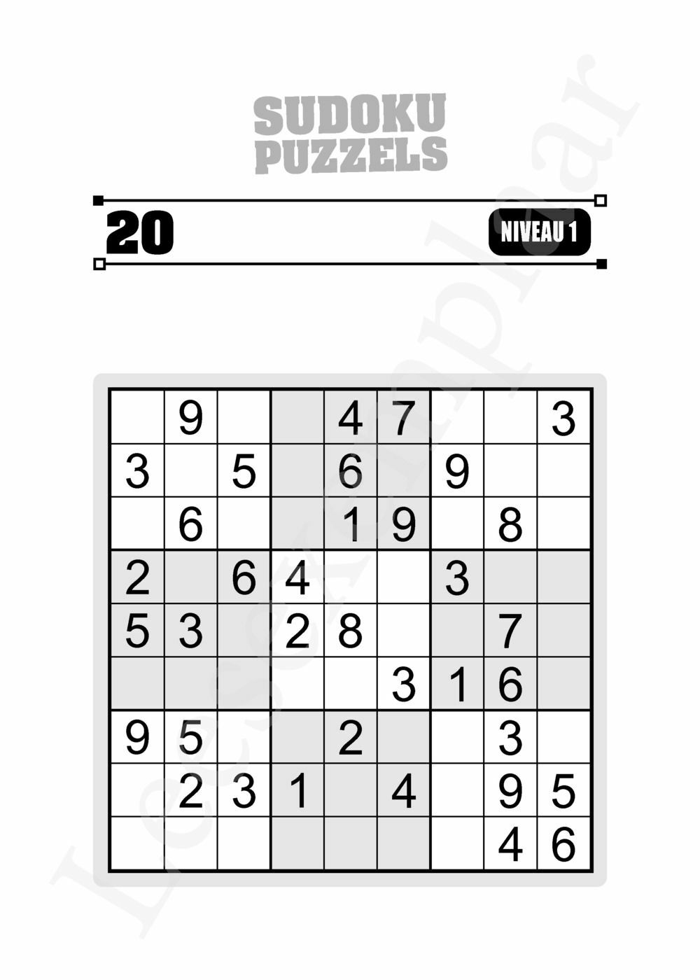 Preview: 300 Sudoku puzzels