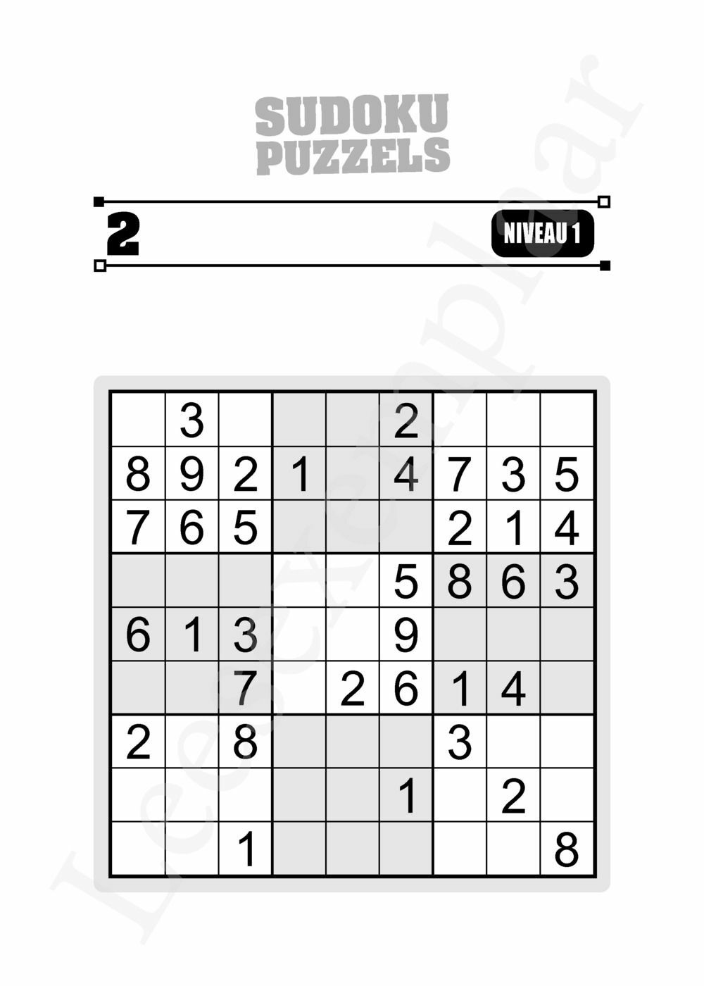 Preview: 300 Sudoku puzzels