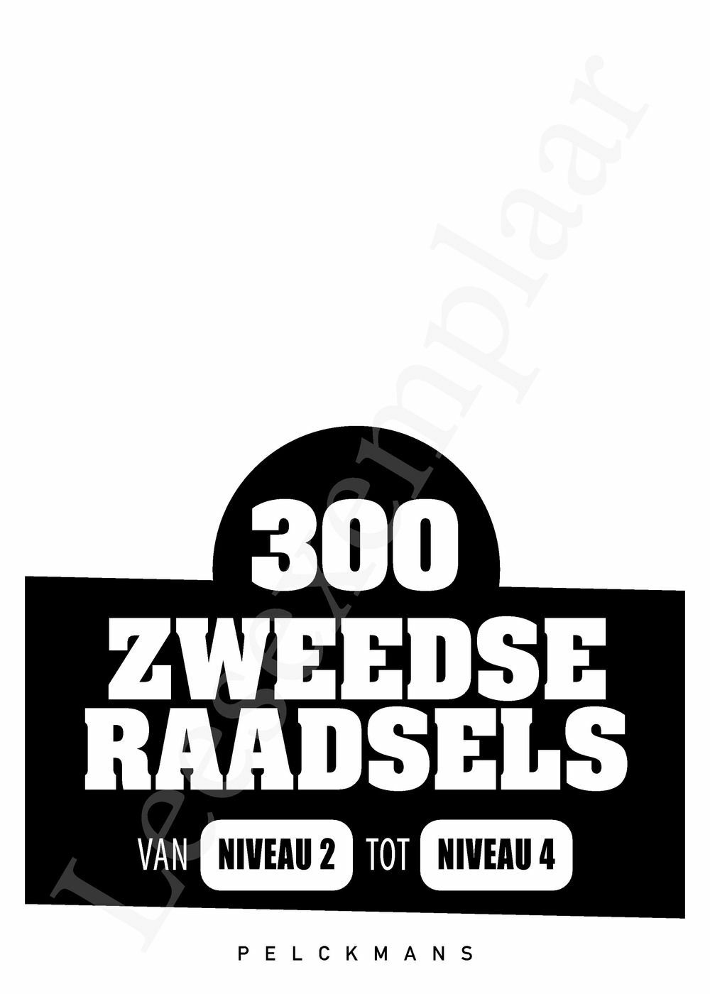 Preview: 300 Zweedse raadsels