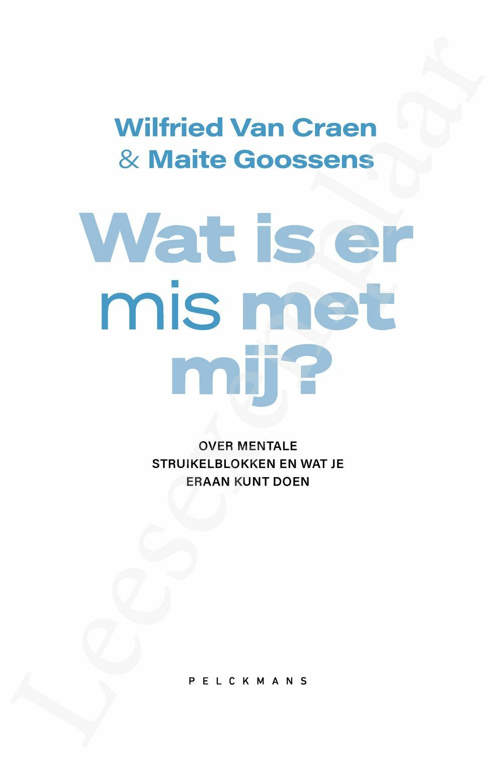 Preview: Wat is er mis met mij?