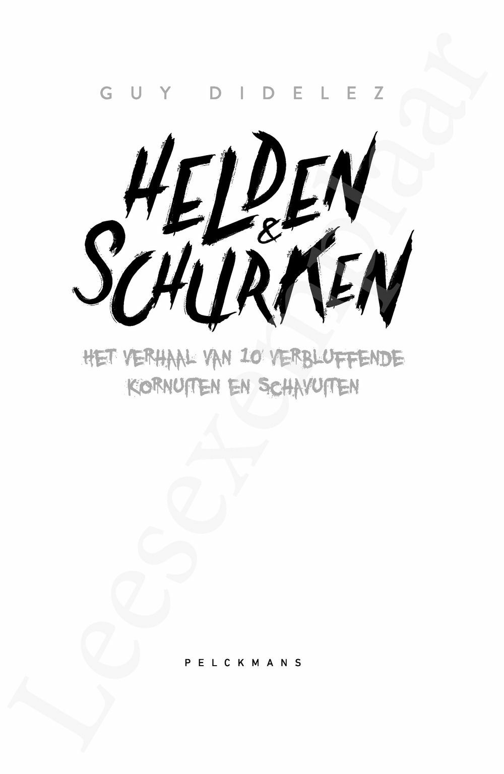 Preview: Helden & schurken