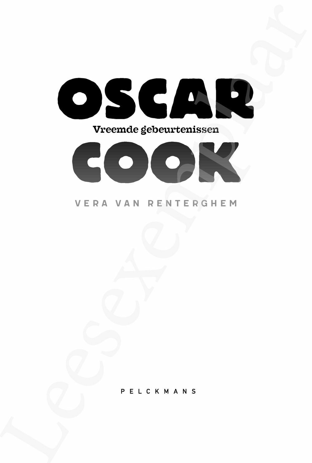 Preview: Oscar Cook: Vreemde gebeurtenissen