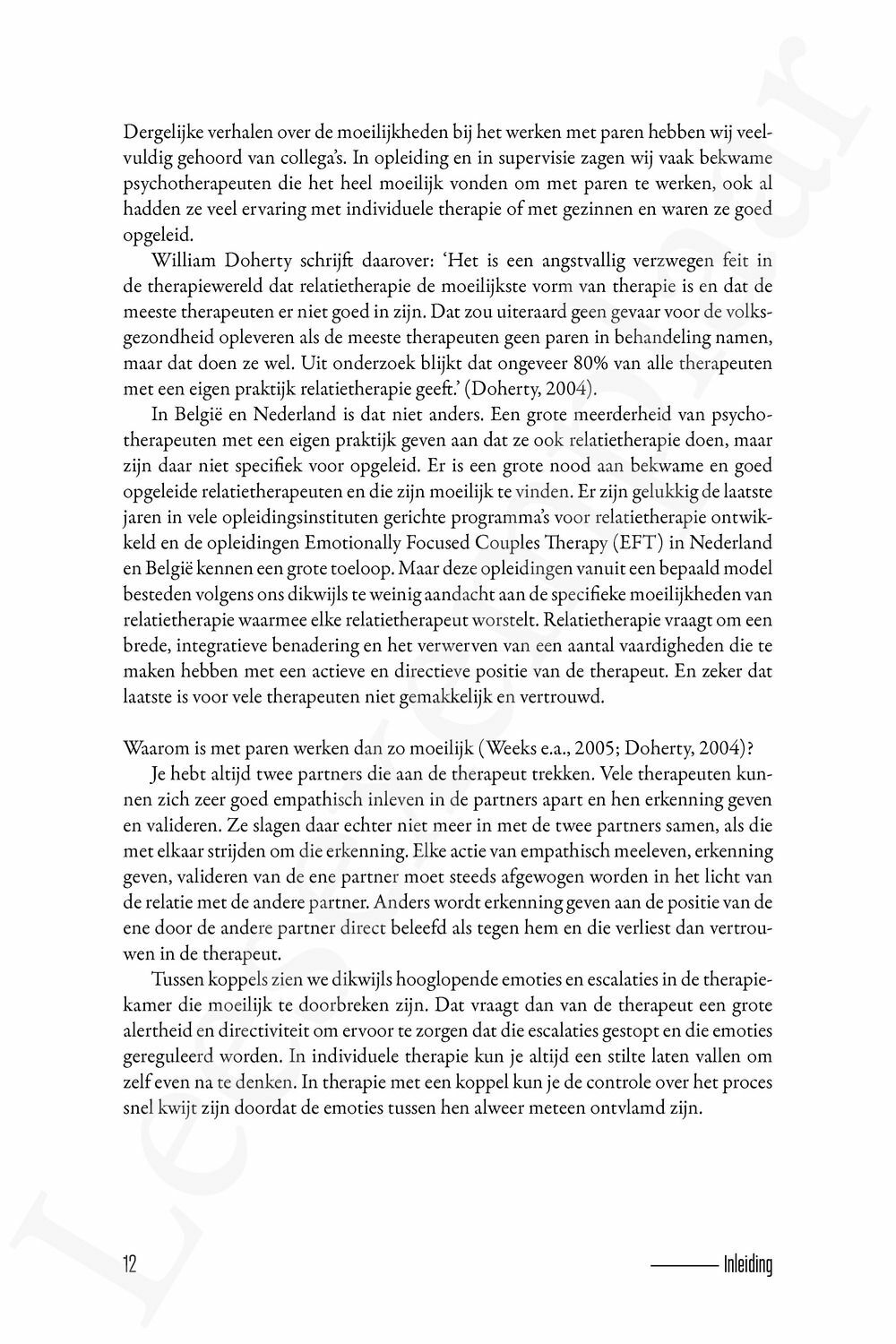 Preview: Relatietherapie: een vak apart
