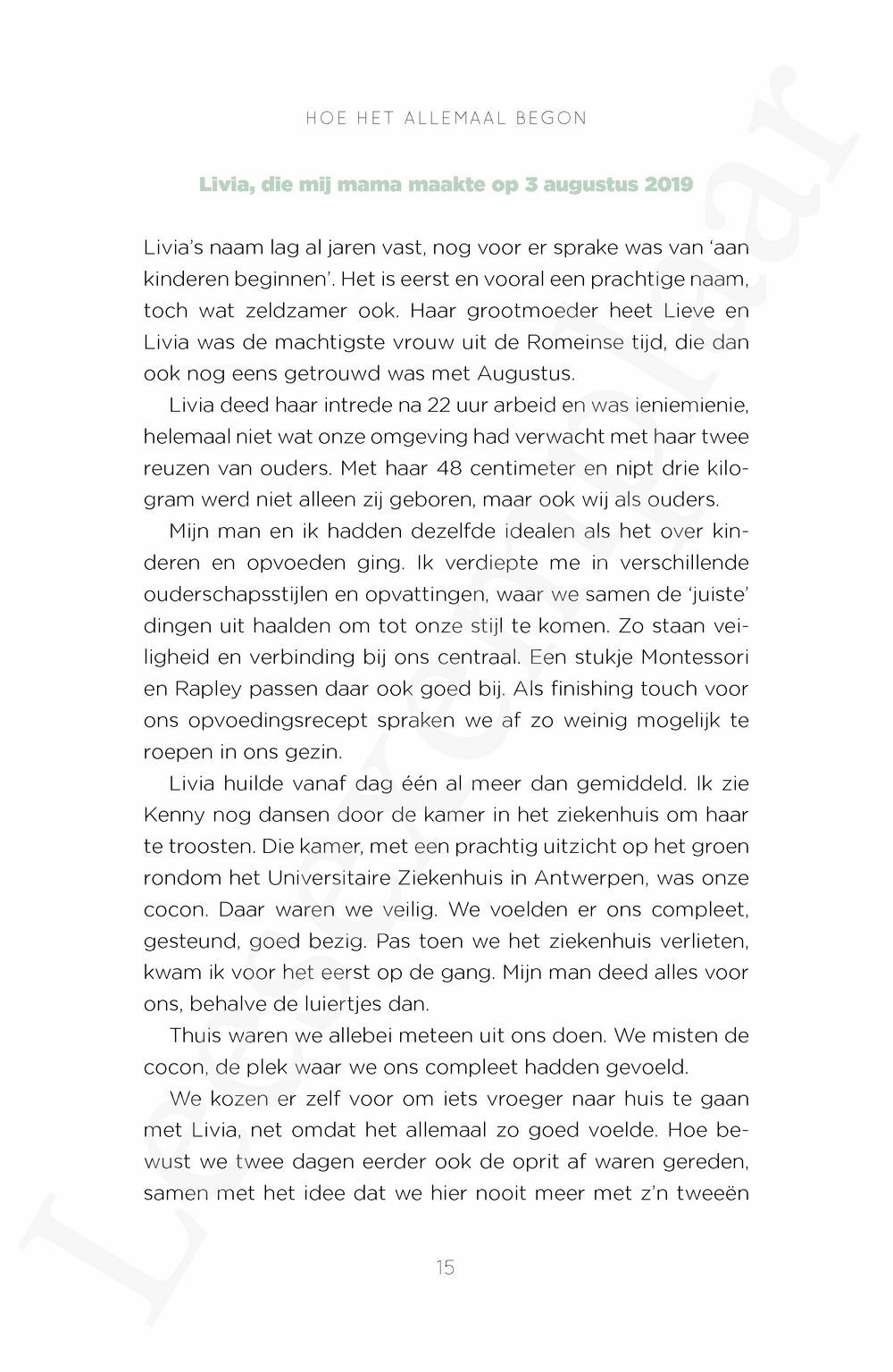 Preview: Mijn liefste huilbaby