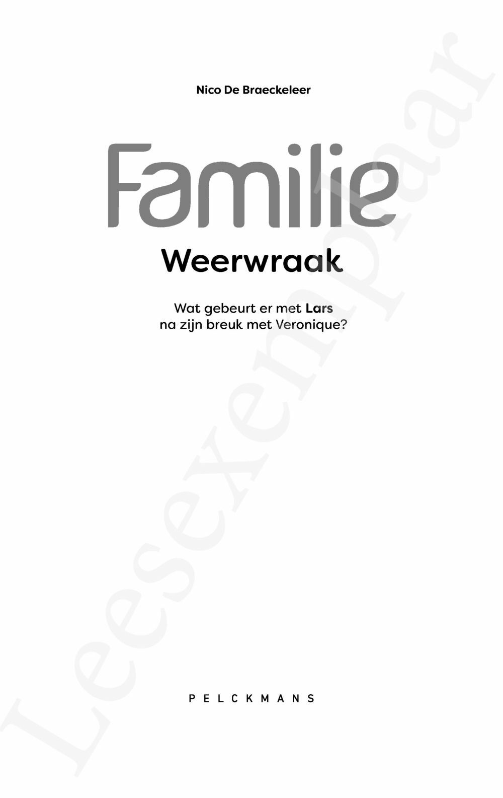 Preview: Familie 6: Weerwraak