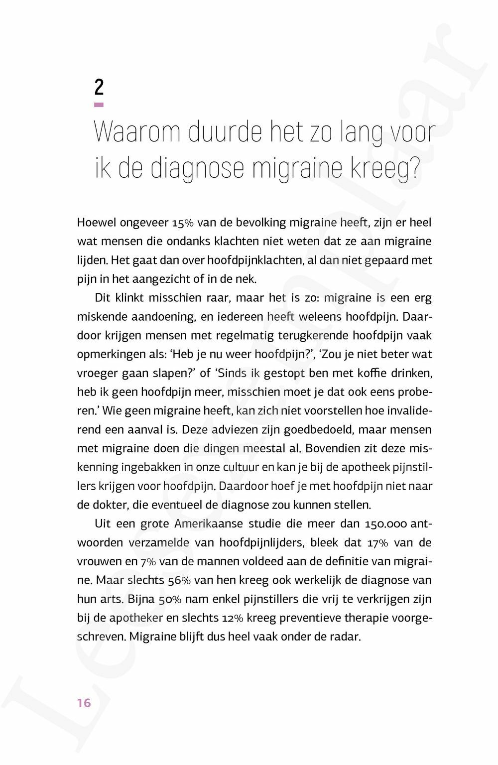 Preview: Migraine in vraag en antwoord