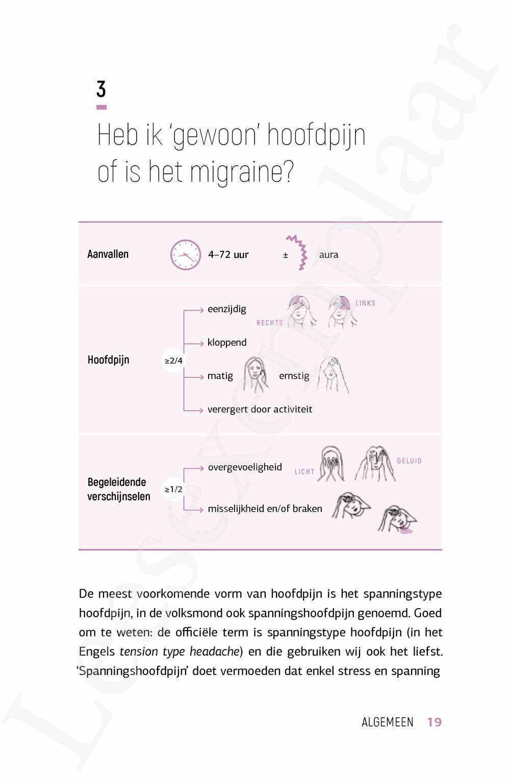 Preview: Migraine in vraag en antwoord