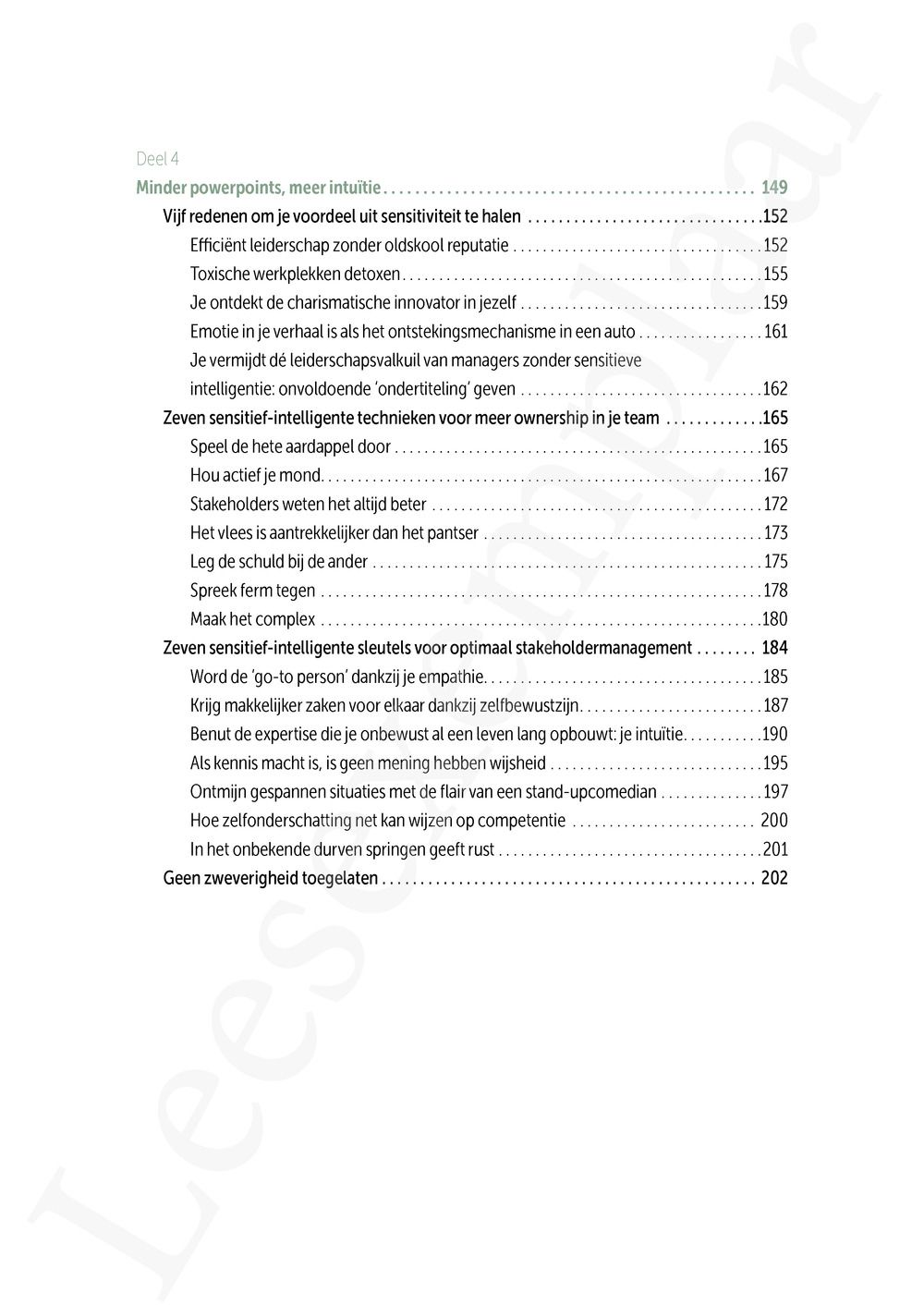 Preview: Sensitieve intelligentie