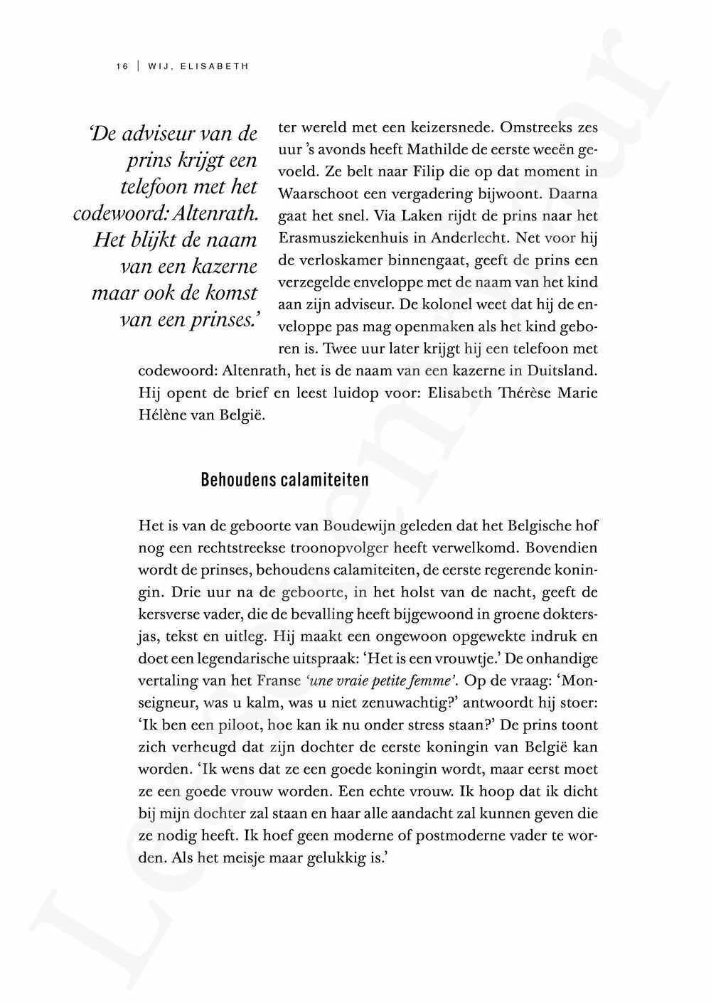 Preview: Wij, Elisabeth