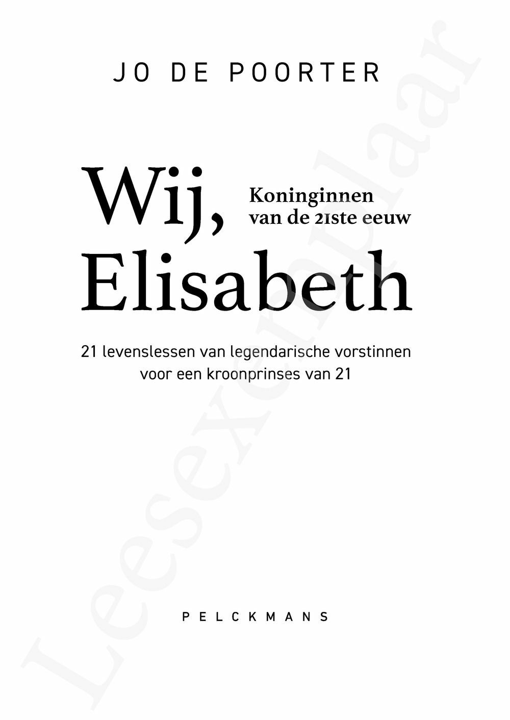 Preview: Wij, Elisabeth