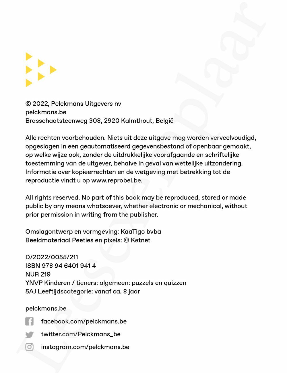 Preview: Ketnet - Raadselboek