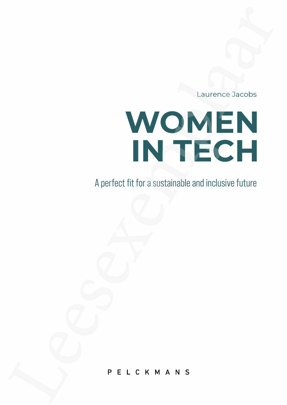 Preview: Women in Tech