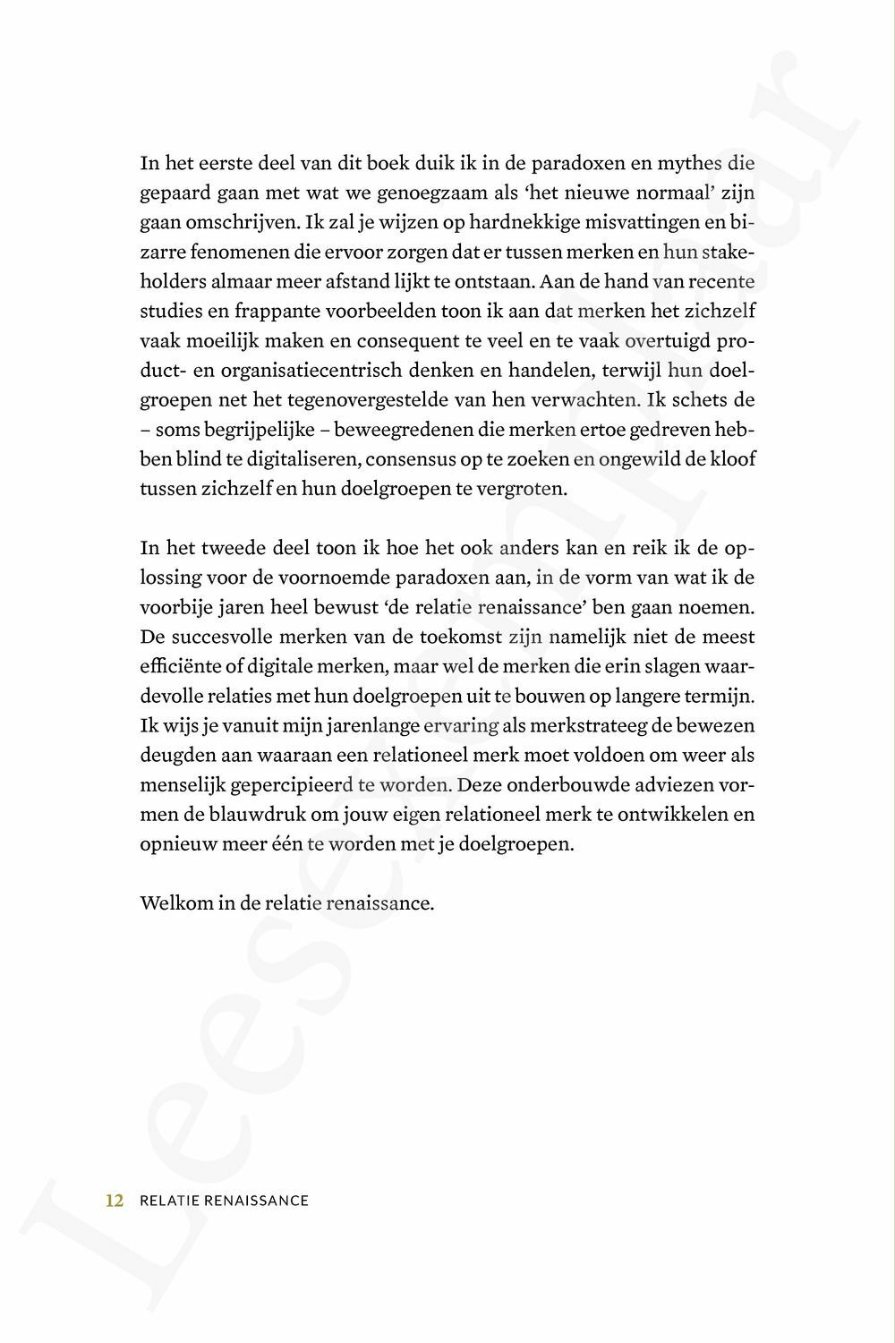 Preview: Relatie Renaissance