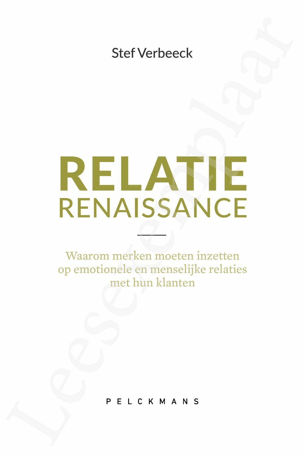 Preview: Relatie Renaissance