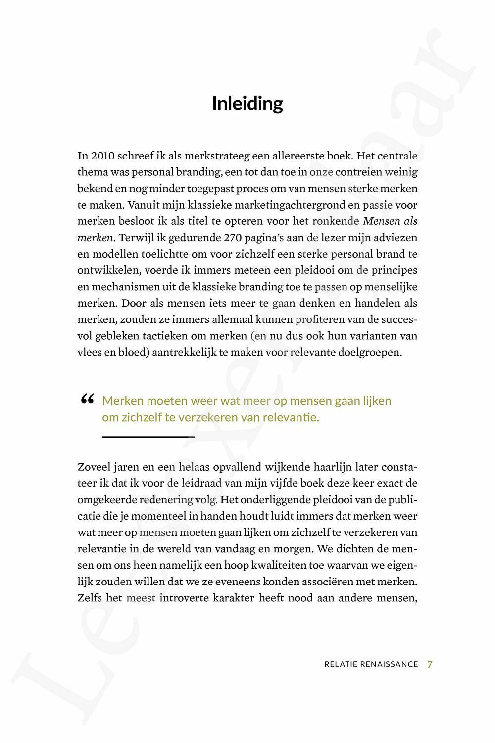Preview: Relatie Renaissance