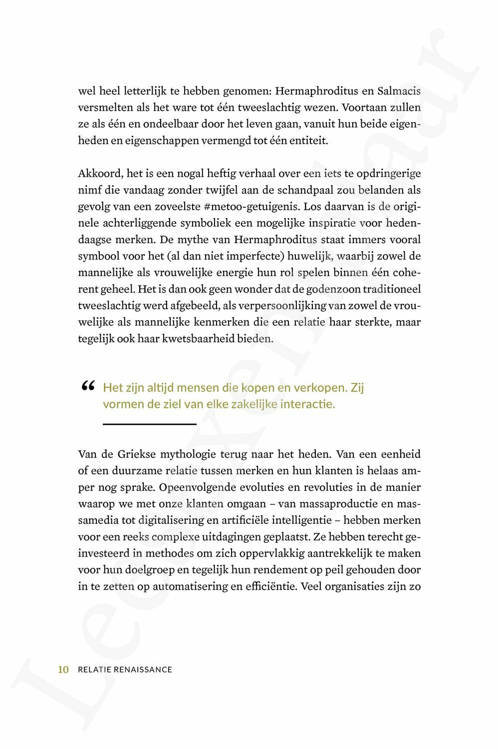 Preview: Relatie Renaissance