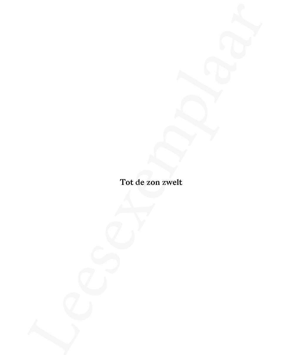 Preview: Tot de zon zwelt