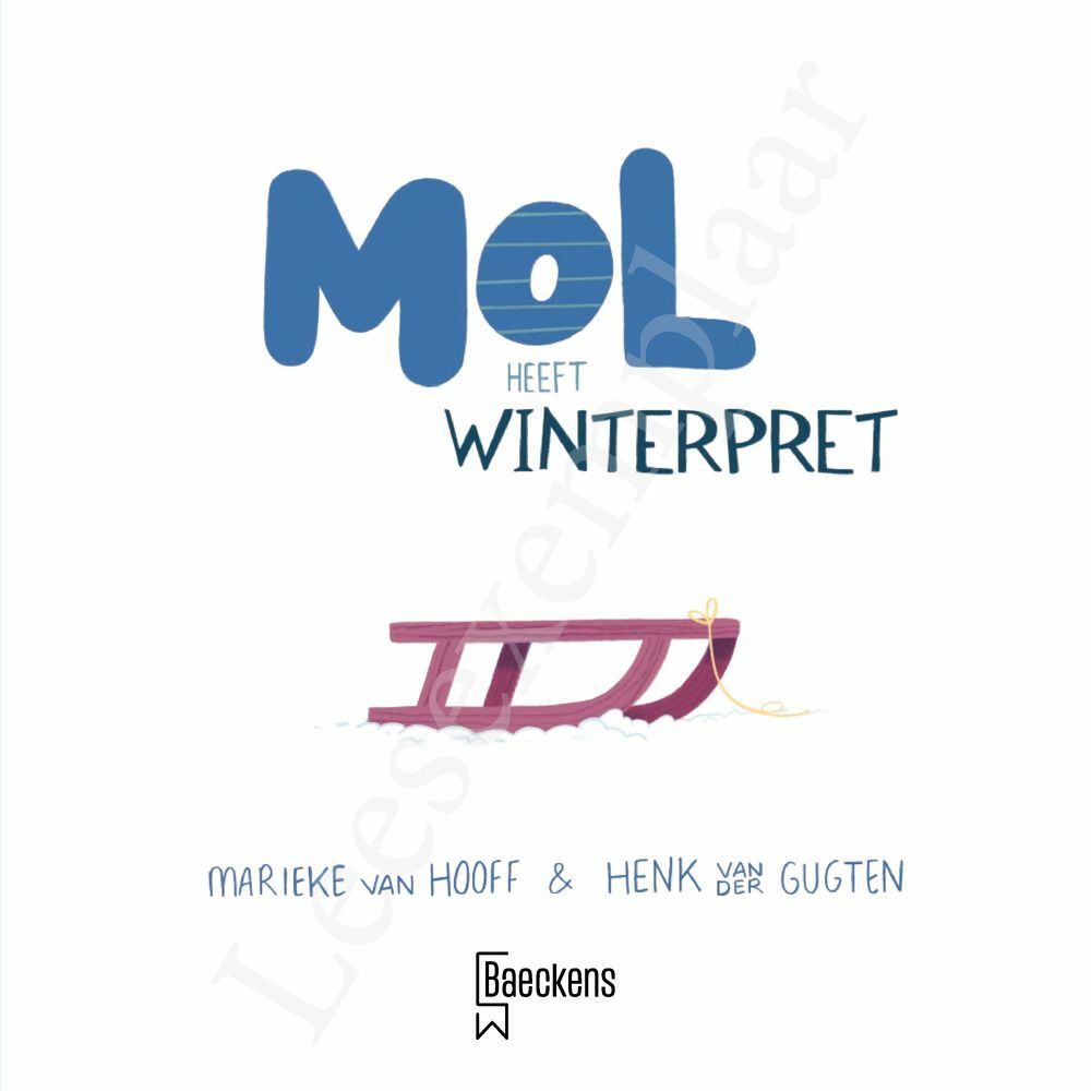 Preview: Mol heeft winterpret