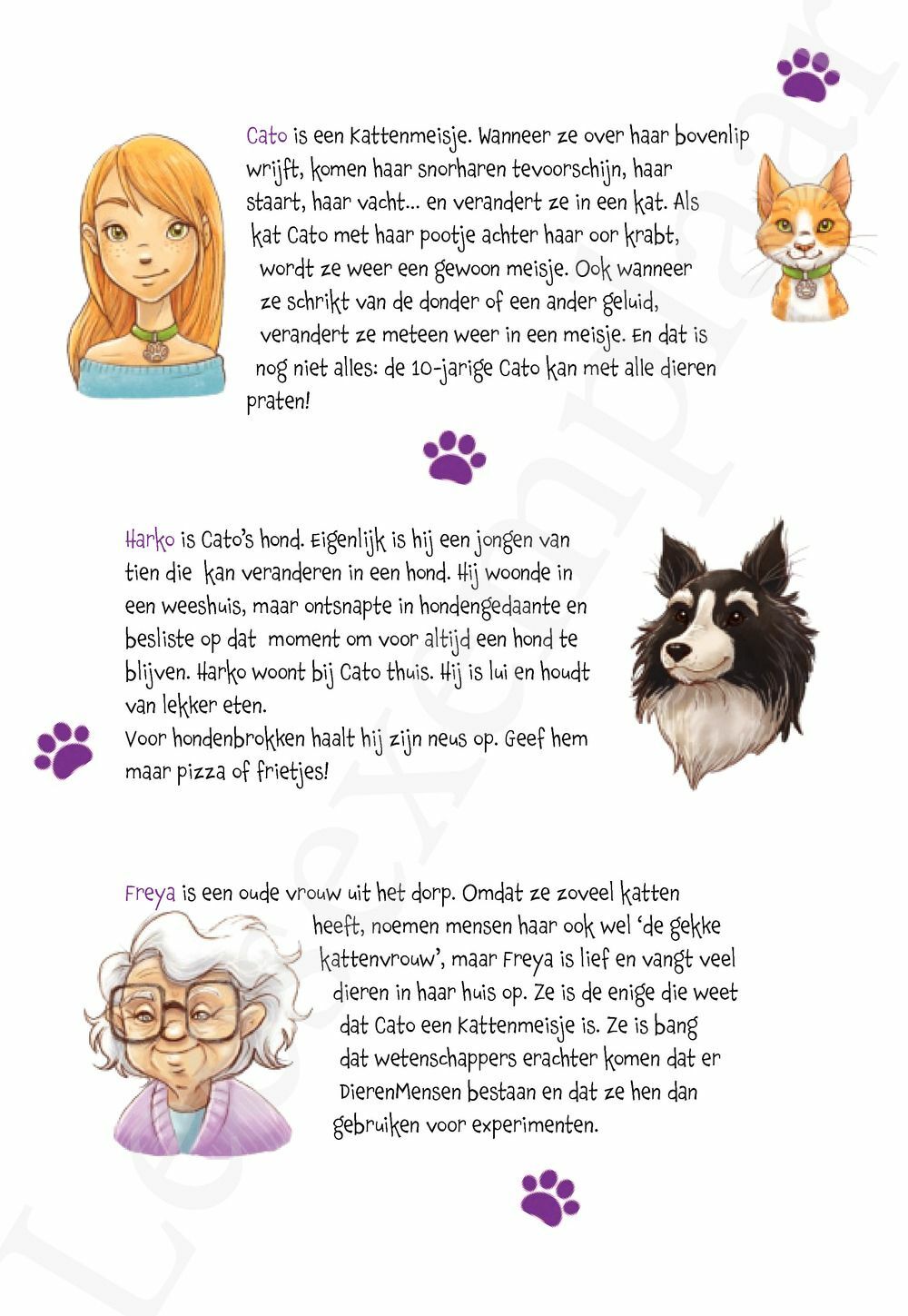 Preview: Het kattenmeisje 3 - Een schat van een kat