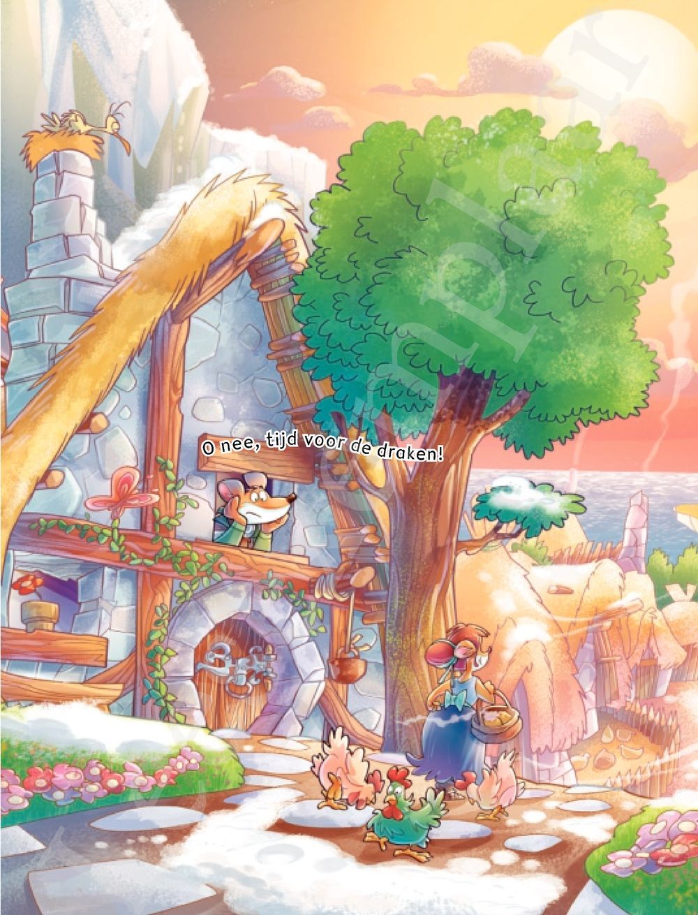 Preview: Geronimo Stilton - Pas op voor de draken! (AVI M4)