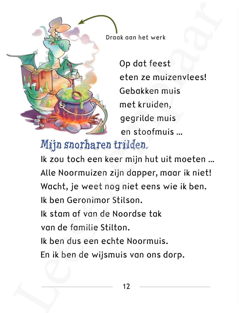Preview: Geronimo Stilton - Pas op voor de draken! (AVI M4)