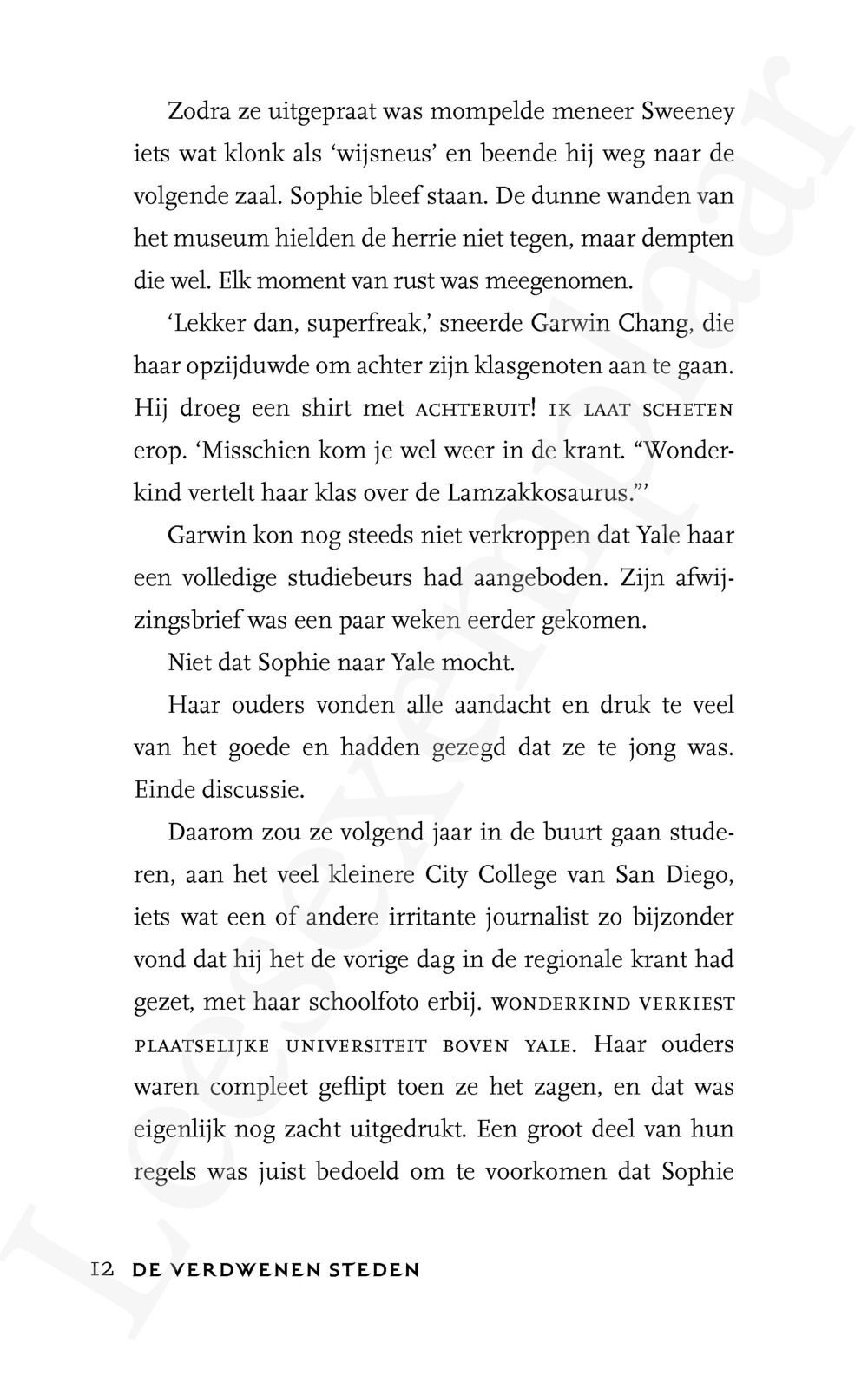 Preview: De Verdwenen Steden
