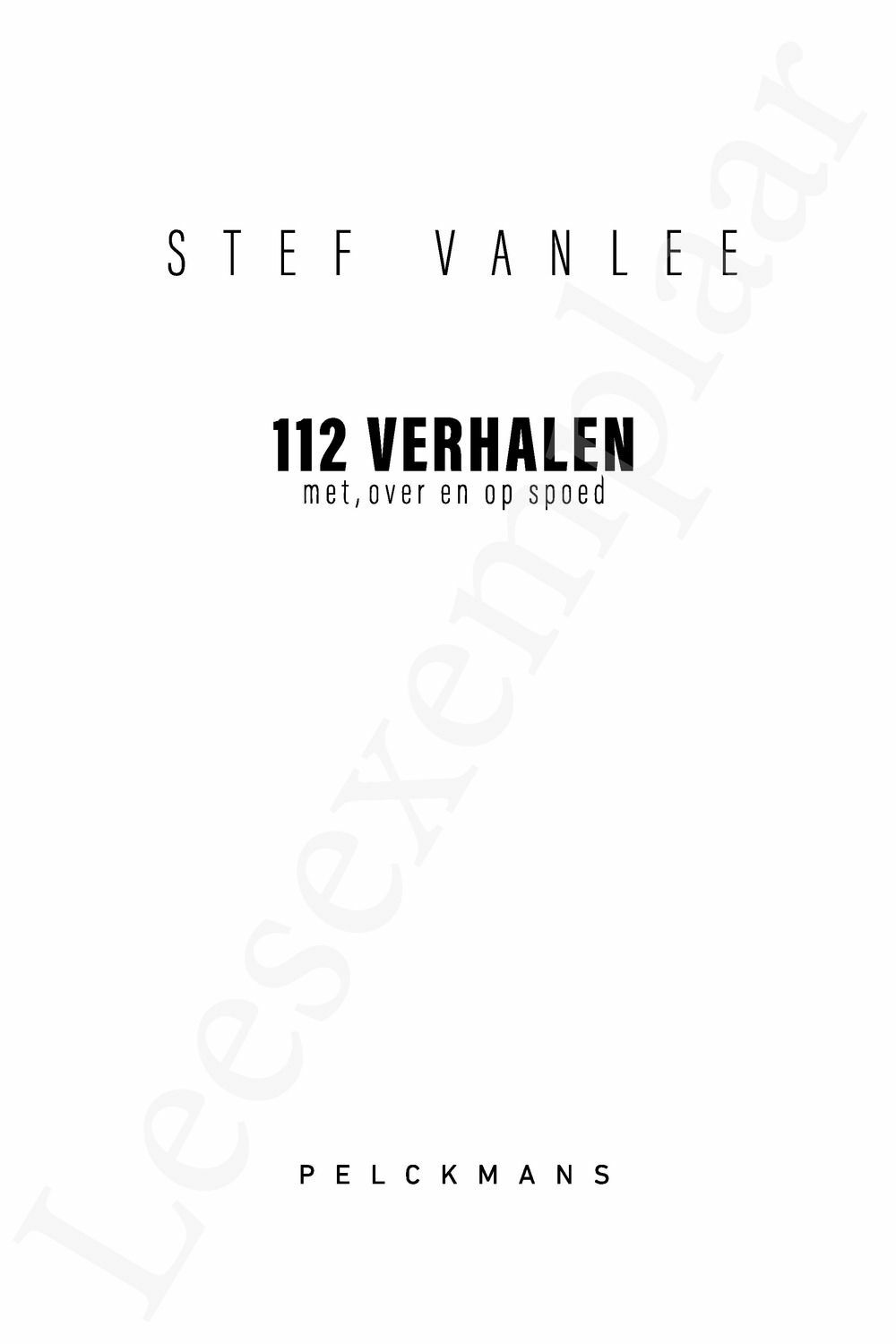 Preview: 112 verhalen