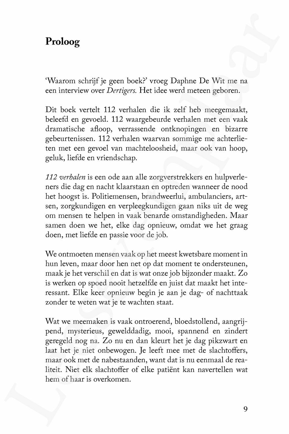 Preview: 112 verhalen
