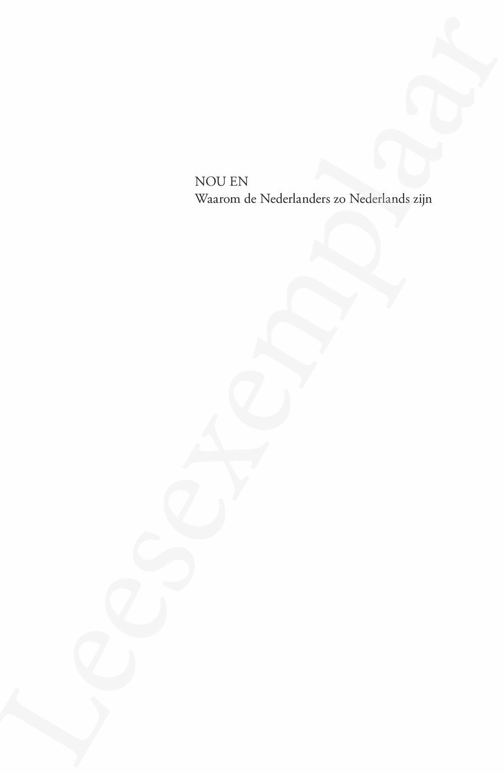 Preview: Nou en