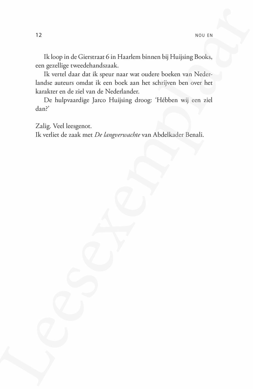 Preview: Nou en