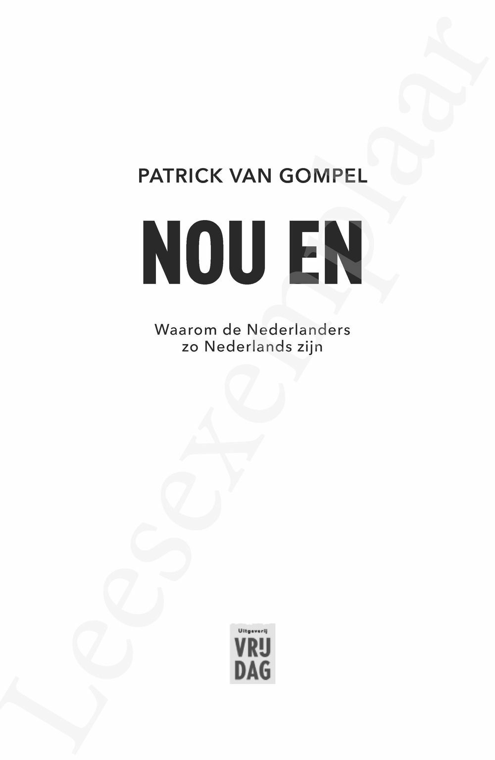 Preview: Nou en