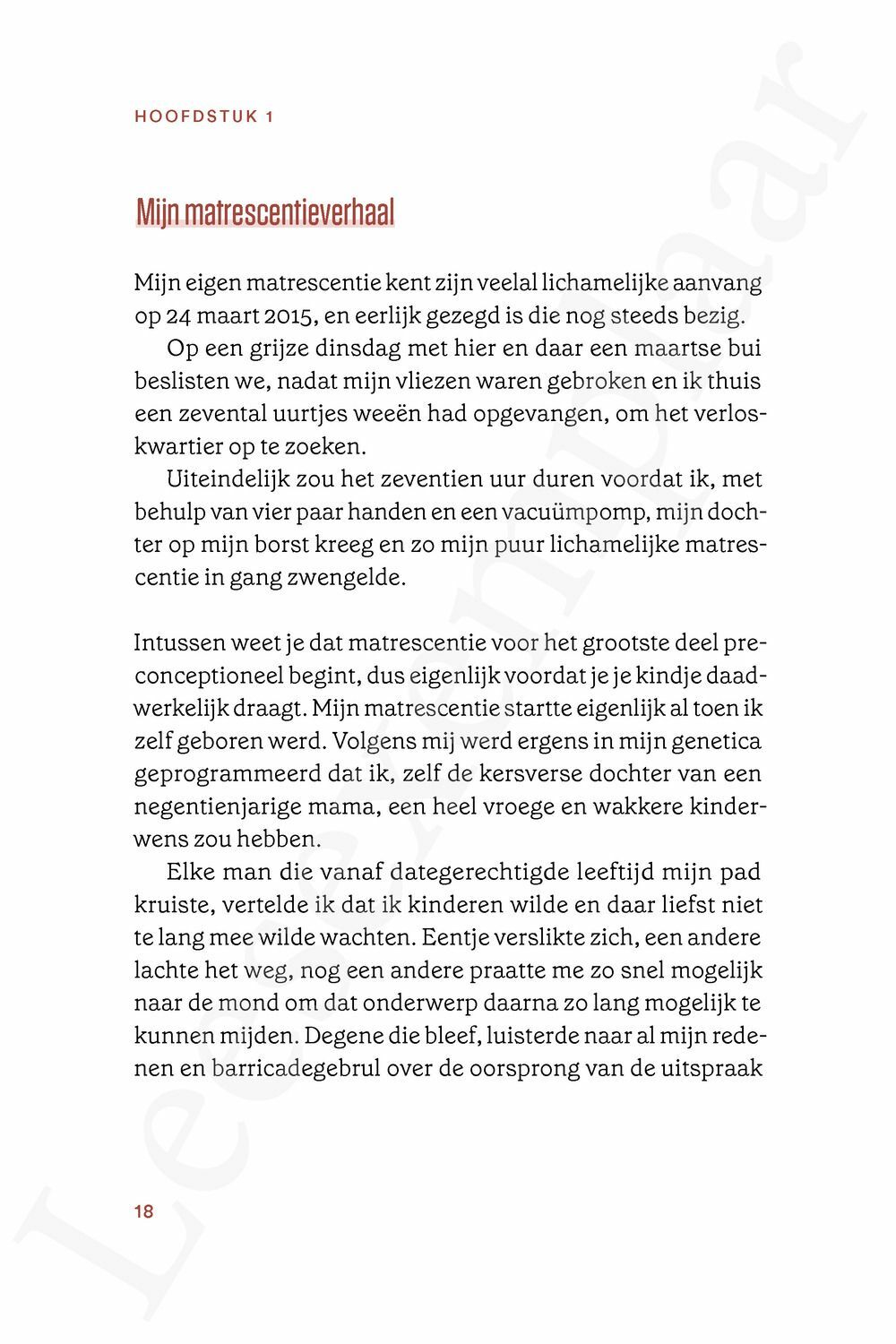 Preview: De vrouw in de moeder