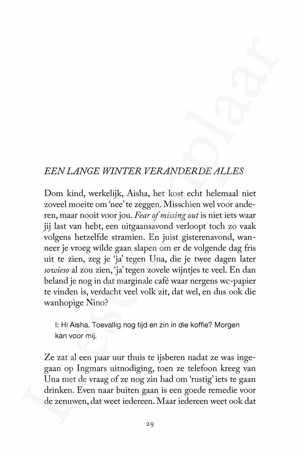 Preview: Over dit gevoel is nagedacht