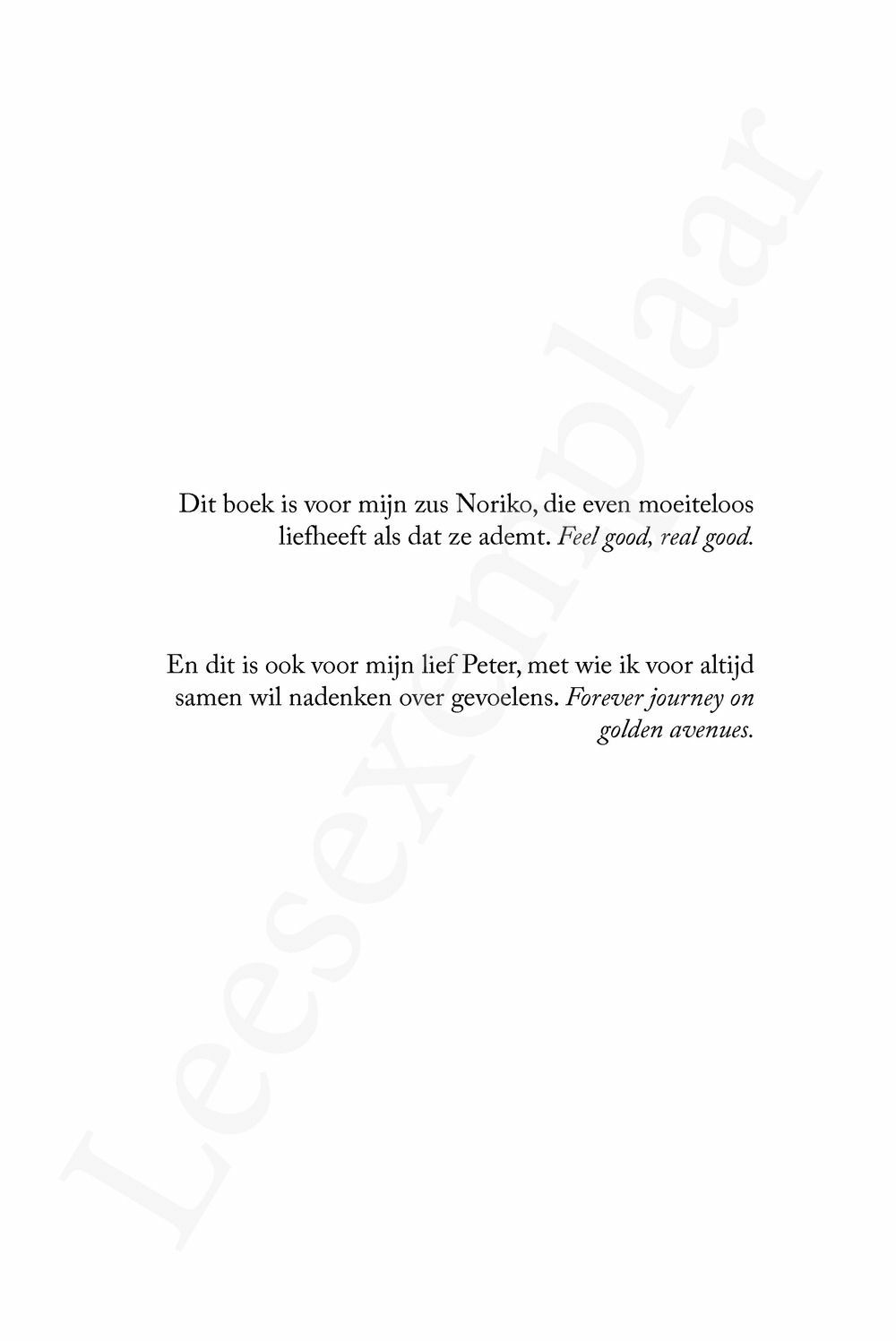 Preview: Over dit gevoel is nagedacht