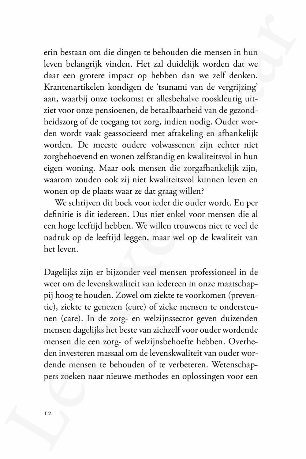 Preview: Zorgen voor morgen