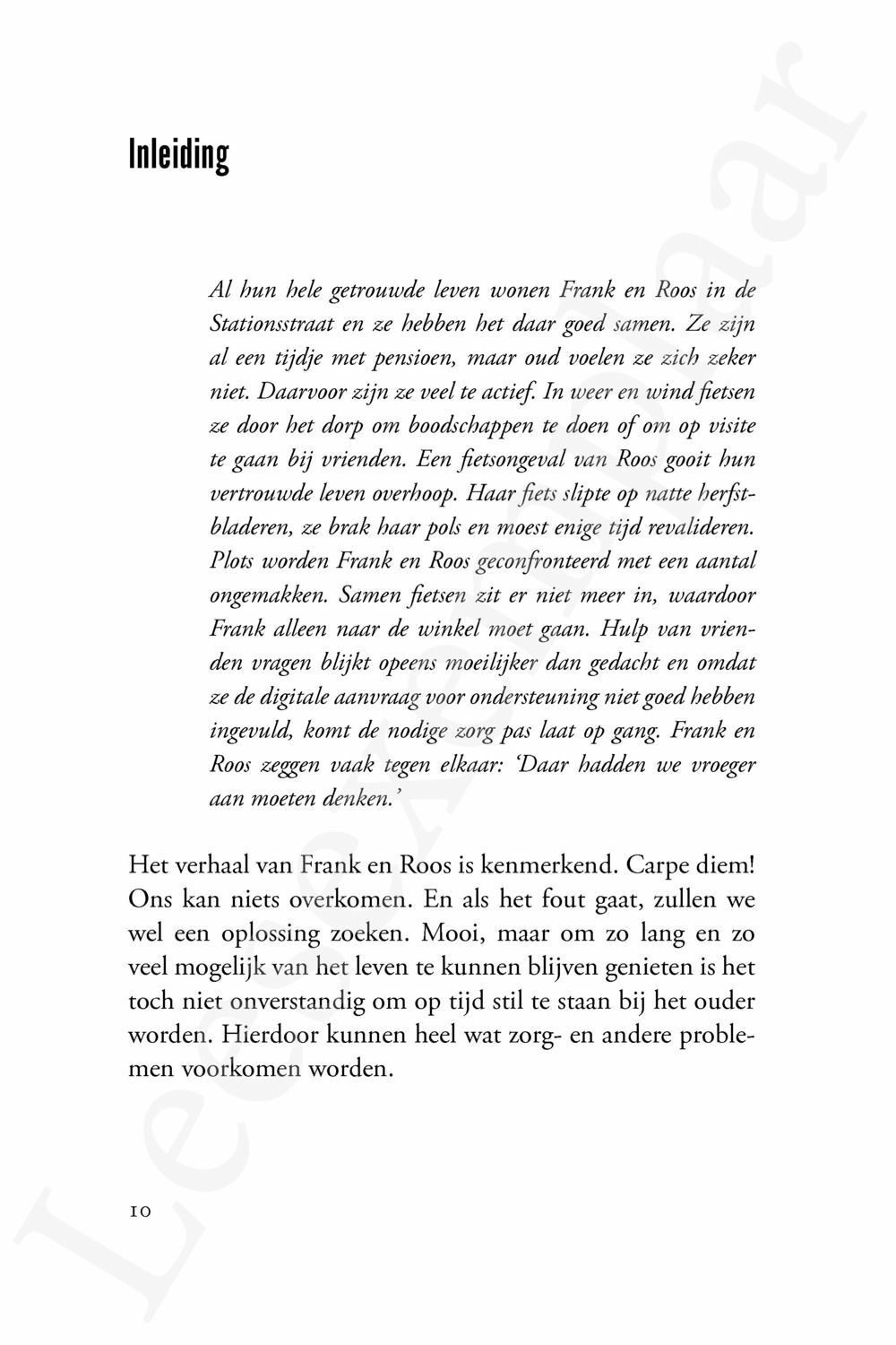 Preview: Zorgen voor morgen