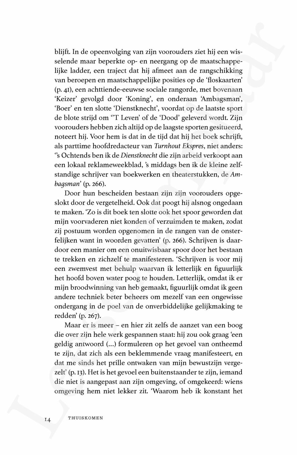 Preview: Thuiskomen