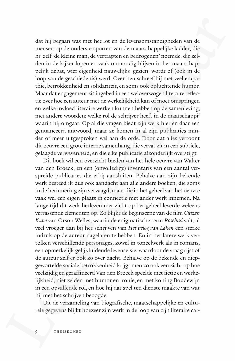 Preview: Thuiskomen