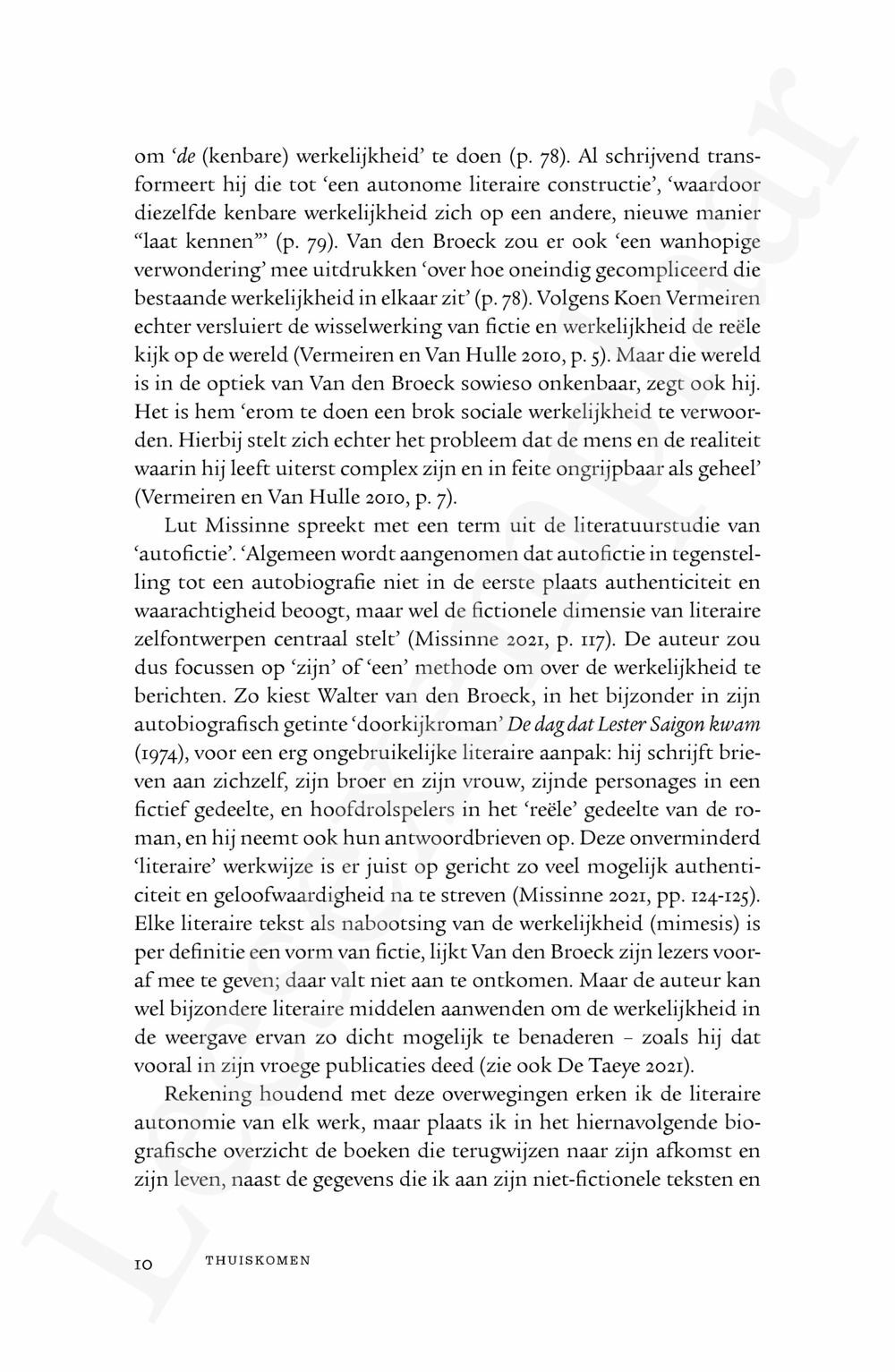 Preview: Thuiskomen