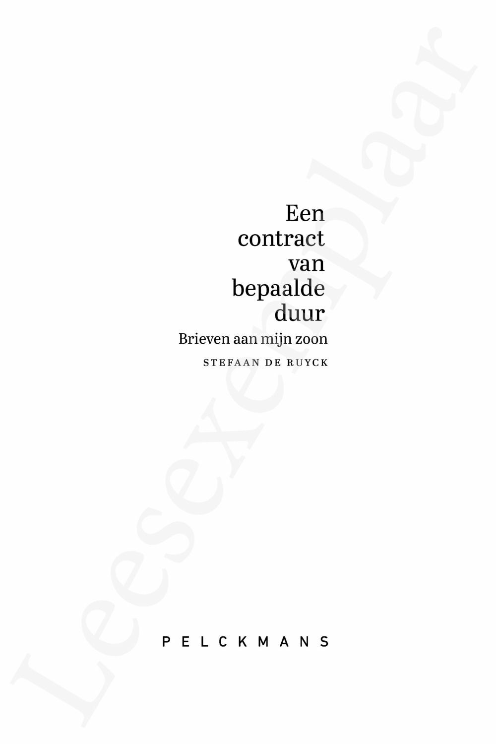 Preview: Een contract van bepaalde duur