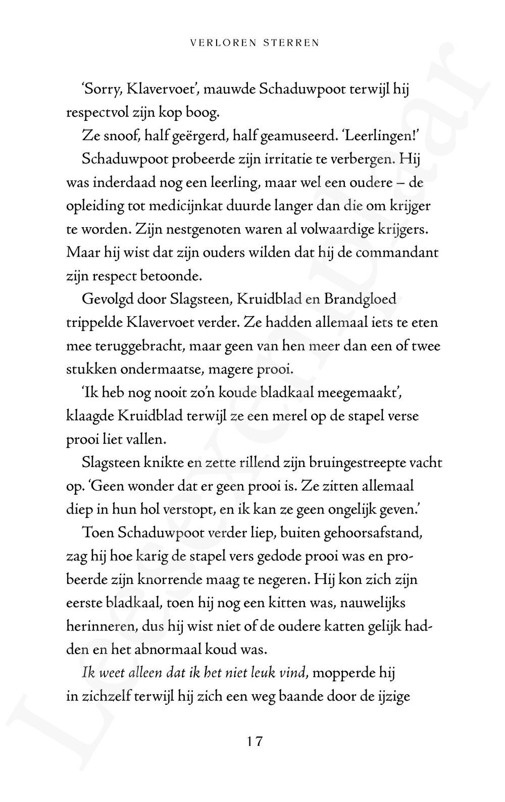 Preview: Warrior Cats - De verbroken code: Verloren sterren