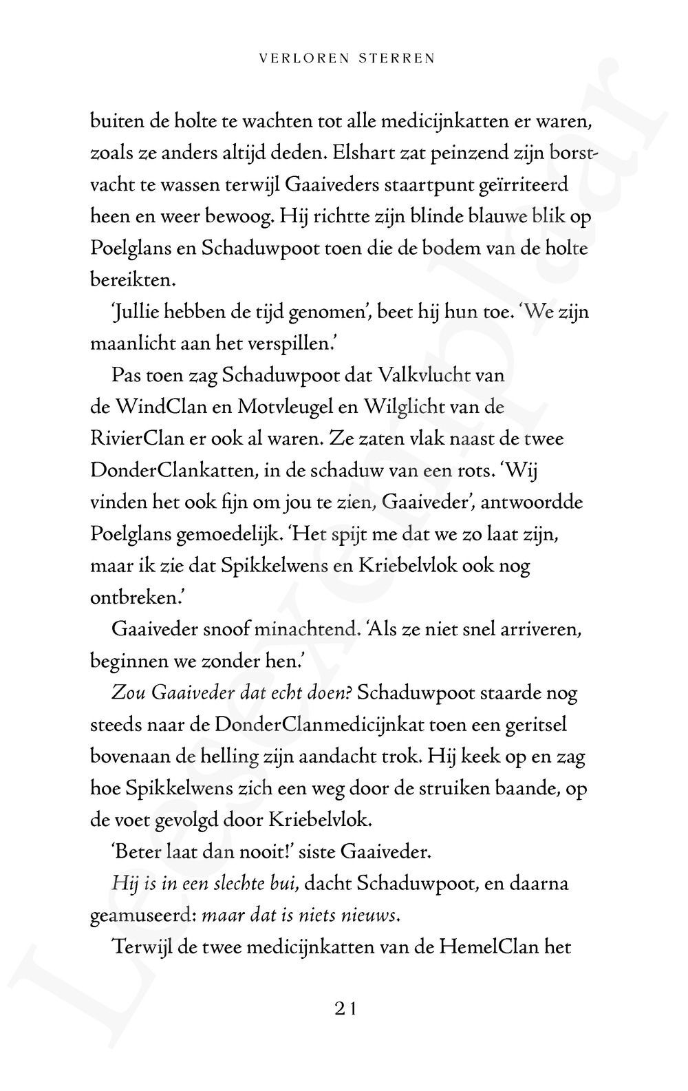 Preview: Warrior Cats - De verbroken code: Verloren sterren