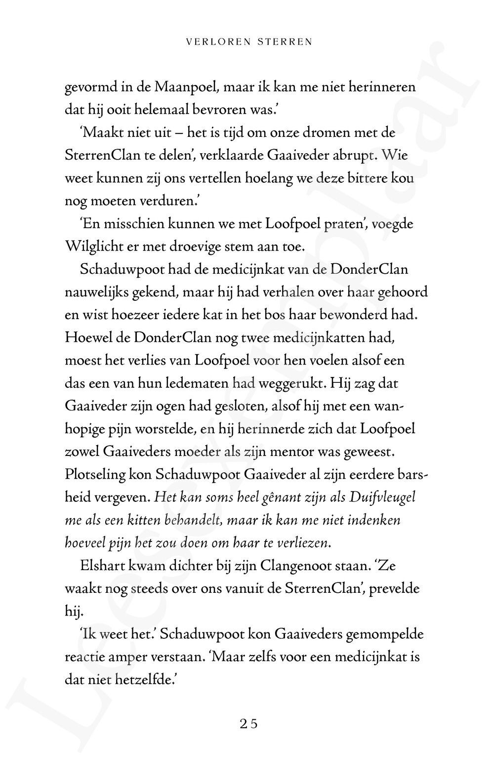 Preview: Warrior Cats - De verbroken code: Verloren sterren