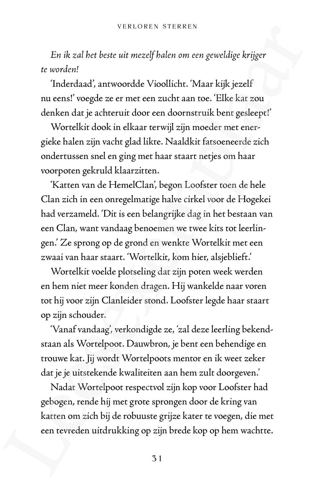 Preview: Warrior Cats - De verbroken code: Verloren sterren